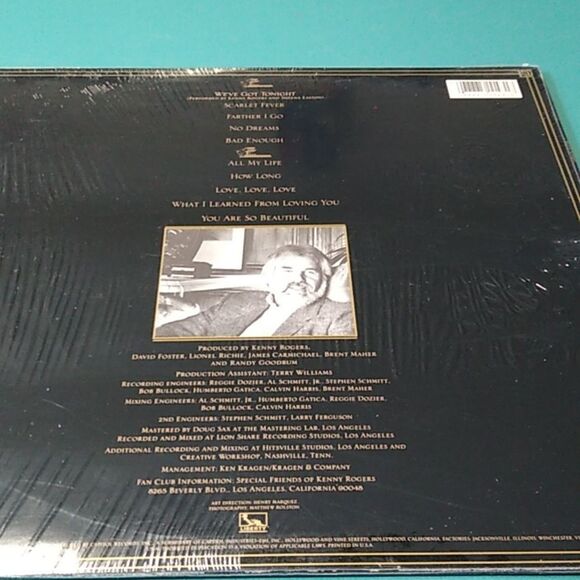 Kenny Rogers Vinyl Record - Picture 3 of 9